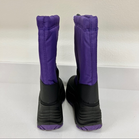 Kamik Rocket Pac Insulated Waterproof Violet Purple Girls Snow Boots NWOB Size 7 - Picture 3 of 7